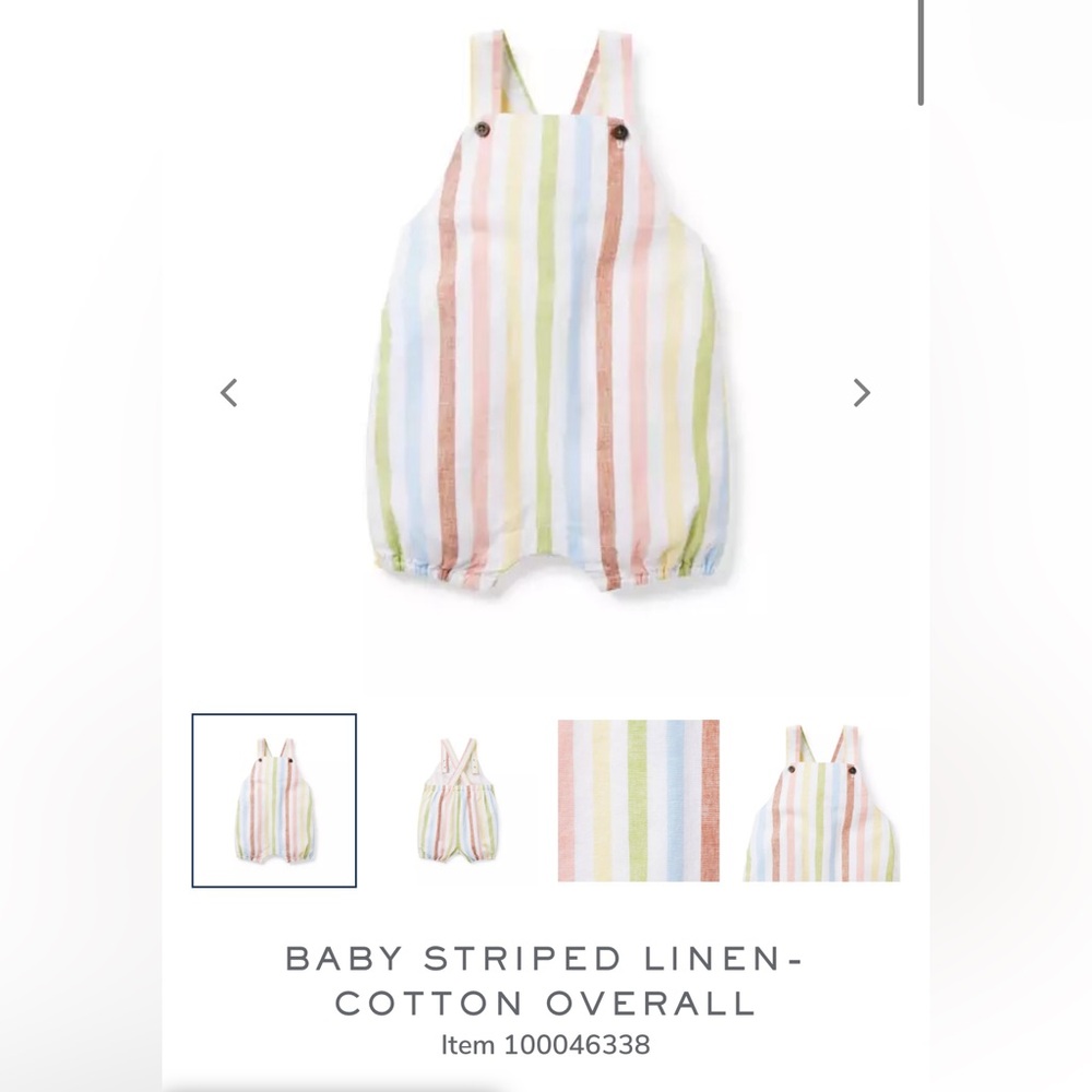 Baby linen overall